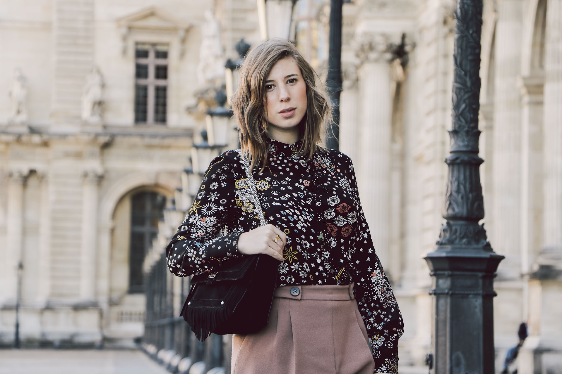 Une Parisienne au Louvre