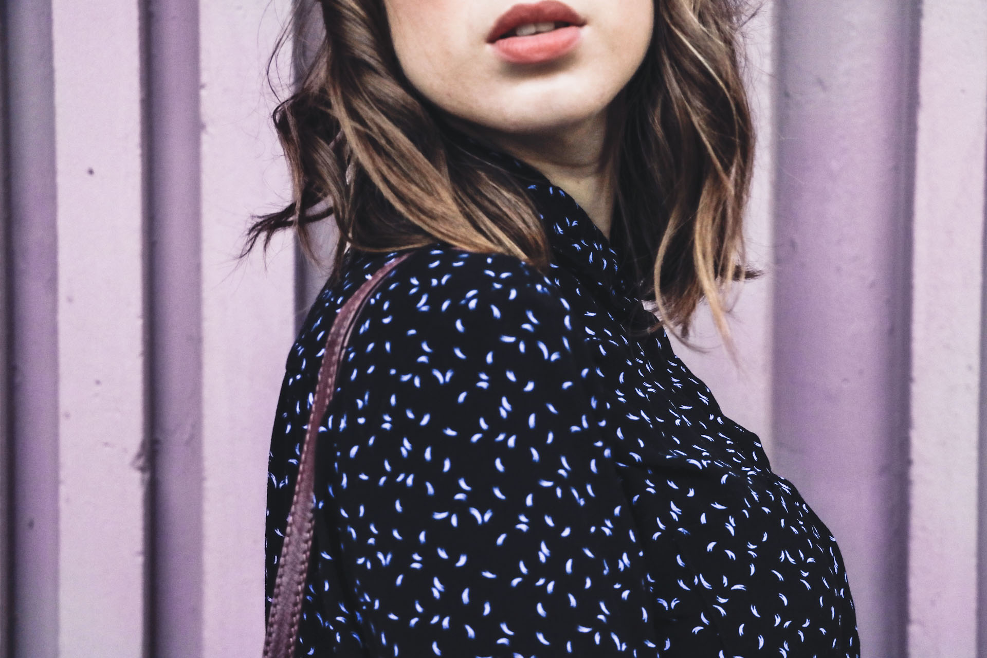 Le fameux mur violet