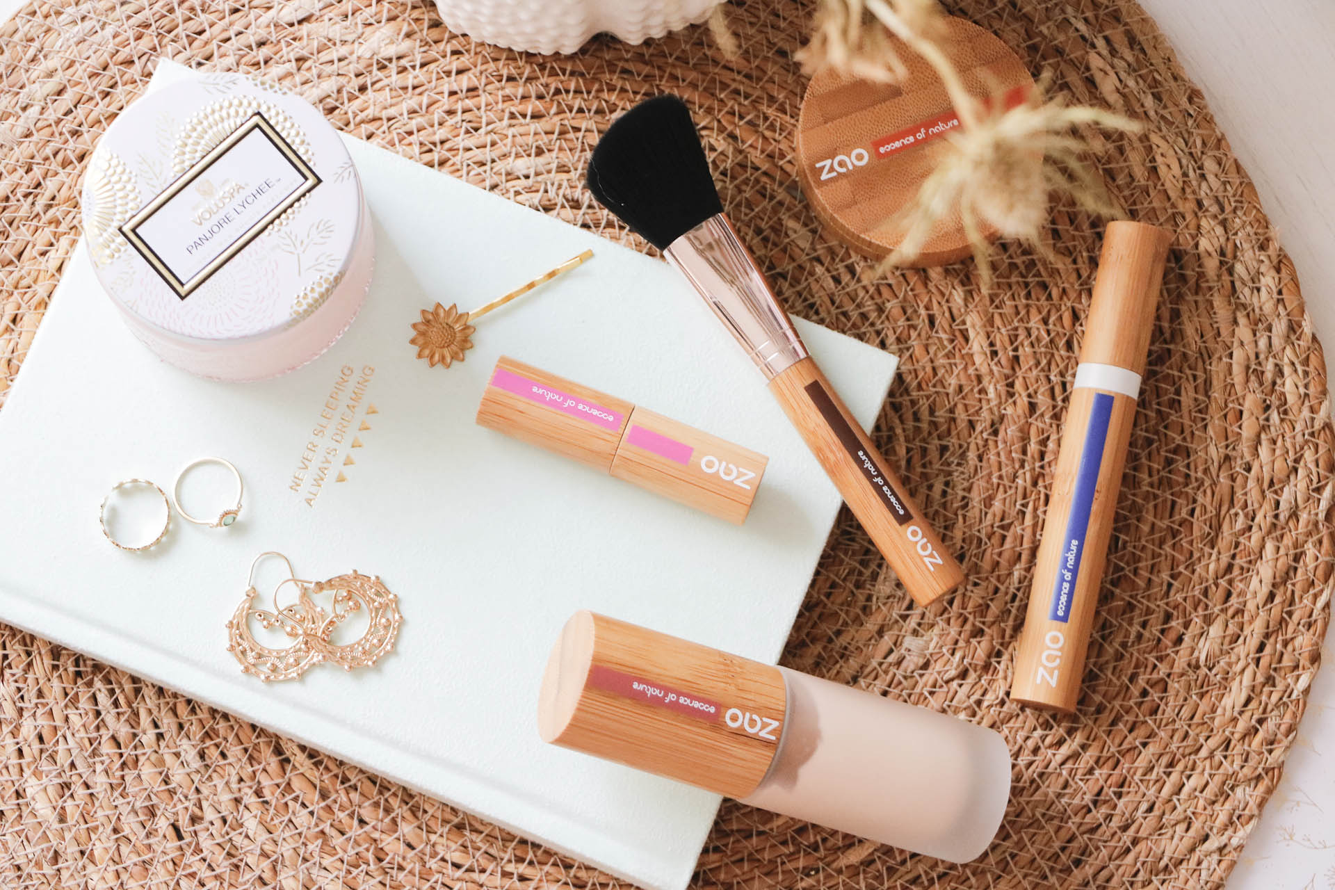 J’ai Testé la marque bio Zao Make-up